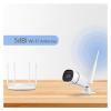 LNBBEQ 5MP IP Camera WiFi Surveillance Video Outdoor Camera Metal Bullet CCTV Wi Fi AI Human Detect Cam(US Plug,2MP No TF Card) view 3