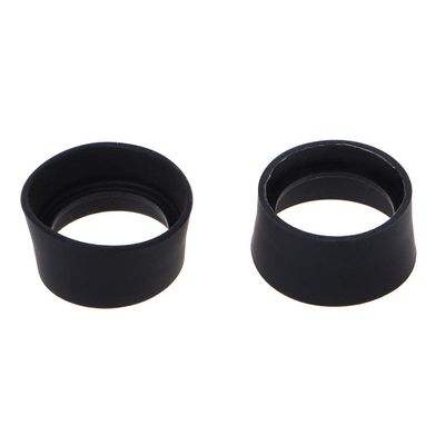 Flexible Rubber Eyeguard Cups 35-37mm Eye For Binocular/Digital Microscopes, Telescopes (Pair)