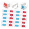 Didiseaon 10 pcs Glasses for Movies and Games Lightweight Red Blue Anaglyph Viewing Glasses for Home Theater Parties and Festivals Easy to Use and Share view 3