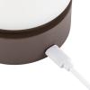Tiardocge Bedside Night Light, Touchable Night Light with Time Setting Funtion, Cylindrical Table Lamp LED view 4