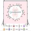 10X8ft Happy Grandparents Day Backdrop Love Flower Grandpa Grandma Photography Background Holiday Retirement Party Decorations Banner Photo Booth Props view 2