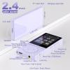 64GB MP3 Player with Bluetooth 5.3, Music Player with HiFi Sound for Sports Runners, 2.4" Screen MP3 Player Built in HD Speaker Voice Recorder E-Book, Expanded Up to 128GB, Earphone Included, Purple view 4