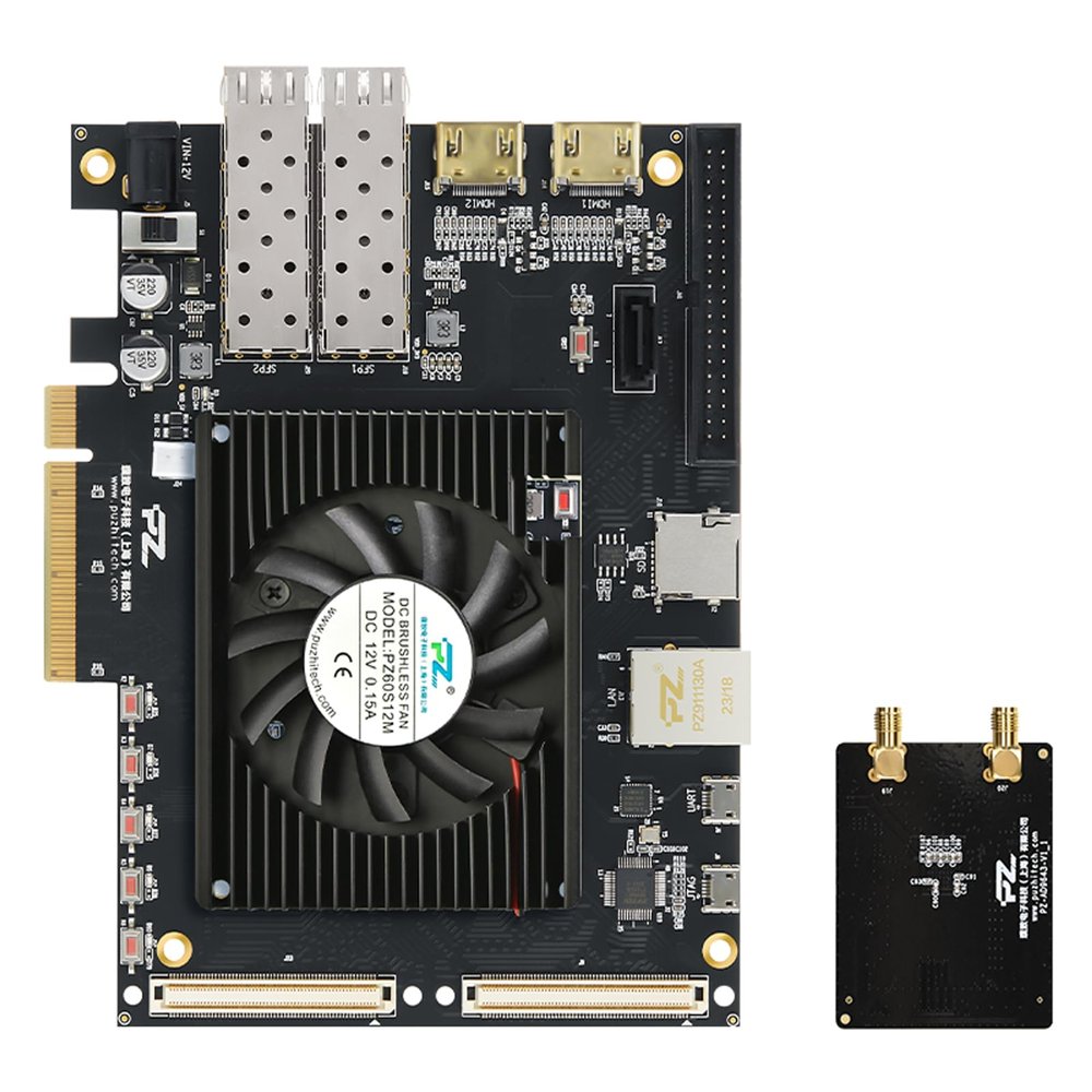 PZ-K7325T-KFB PZ-K7410T-KFB FPGA Development Board AMD Xilinx Kintex-7 325T 410T PCIe SFP HDMI SATA DDR4 (PZ-K7325T-KFB, High Speed ADC Package)