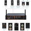 ODISON WA80 8-Zone Multiroom Streaming Amplifier, WiFi Wireless Whole Home Audio System, AirPlay 2, App Control, Hi-Res 32bit/384kHz, for Indoor Outdoor Speakers (Black) view 4