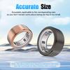 4 Pack Ring Case Cover for Oura Ring Gen 4, Ultra-Thin TPU Protector Film Compatible with Oura Gen 4 Cover, Scratch/Fade Resistant for Men Women Working Out Gym (Gold Silver Rose Black; S for Size 7) view 2
