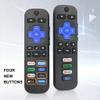 2 Pack Replacement Remote Control only for Roku TV, Compatible for Hisense Roku/TCL Roku/Philips Roku/Onn Roku/Insignia Roku Smart TVs (Not for Stick and Box or Speaker) view 2