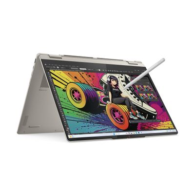 Lenovo Yoga 7 2-in-1 16AKP10-2025 New Laptop - 16" WUXGA IPS- Touch 6-Core AMD Ryzen AI 5 340-16GB LPDDR5 1TB SSD - AMD Radeon 840M Graphics Thunderbolt 4 - Backlit KB- Fingerprint - Win11 Pro