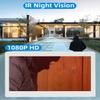 ANJIELO SMART Wired Video Intercom System, Video Doorbell Door Phone System,WiFi 1080P HD Monitor, Night Vision,Dual-Way Intercom for Villa House Office Apartment (1 Bell +2 Monitor) view 4