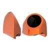 Advanblack Color-Matched 6.5" Rear Tour Trunk Pack Rear Speaker Pods Compatible with Harley Touring King Rear Tour Trunk Pack  Fits Boom Audio & Aftermarket Speakers (Amber Whiskey) view 2