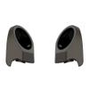 Advanblack Color-Matched 6.5" Rear Tour Trunk Pack Rear Speaker Pods Compatible with Harley Touring King Rear Tour Trunk Pack  Fits Boom Audio & Aftermarket Speakers(River Rock Gray Denim) view 3