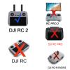 Wtohoby Anti-Collision RC 2 Cotnrol Silicone Cover Case for DJI Mavic 4 Pro Flip Air 3S Air 3 Mini 4 Pro Drone RC 2 Remtoe Controller Scratch-Proof Protector Camera Quadcopter Accessories (Gray) view 2