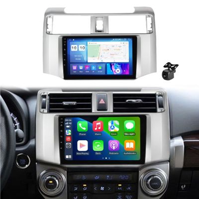 ASHOIH 9 Inch Touchscreen Car Stereo Radio for Toyota 4Runner 2009-2017, Supports Bluetooth, GPS, CarPlay, Android Auto, Reverse Camera(Size:8 Core 2+32 G M200S)