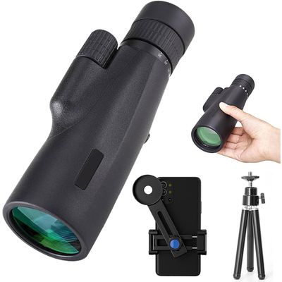 10X30 Monocular Telescope, Monoculars for Adults, High Power HD Compact Monocular BAK-4 Prism and FMC Lens, for Bird Watching, Travel Camping, Hiking