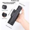 10X30 Monocular Telescope, Monoculars for Adults, High Power HD Compact Monocular BAK-4 Prism and FMC Lens, for Bird Watching, Travel Camping, Hiking view 3