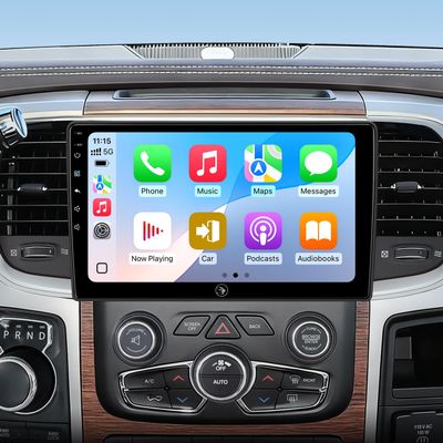 10.2inch Car Stereo Radio for Dodge Ram Pickup 1500 2500 3500 2013 2014 2015 2016 2017 2018 2G+32G with Wireless carplay/Android auto/Touchscreen/Android13/GPS Navigation/HD Backup Camera