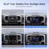 10.2inch Car Stereo Radio for Dodge Ram Pickup 1500 2500 3500 2013 2014 2015 2016 2017 2018 2G+32G with Wireless carplay/Android auto/Touchscreen/Android13/GPS Navigation/HD Backup Camera view 4