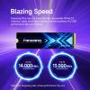 fanxiang 2TB PCIe 5.0 x4 NVMe M.2 SSD,Up to 14000 MB/s,DRAM Cache and SLC NAND,High Performance Solid State Drive for AI Applications, Gaming, PC, Laptop view 3