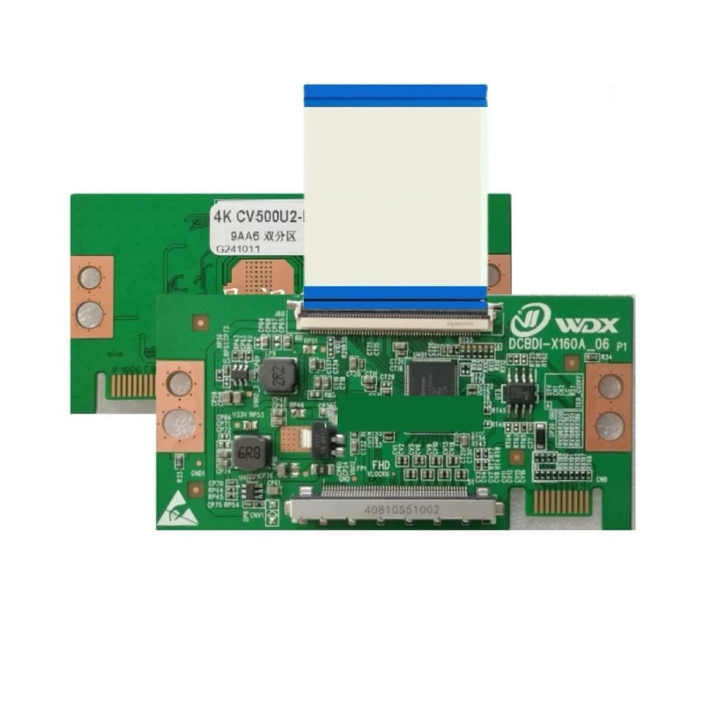 1PCS Newly Upgraded Logic Board CV500U2-L01_V02 4K 2K Single Port 60PIN(2K with Cable)