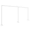 10x20 Ft Backdrop Stand Heavy Duty with Base, Square Metal Wedding Arch 22lbs Load Capacity, Balloon Arch Stand for Wedding Baby Shower Birthday Parties Banquet Decorations view 1