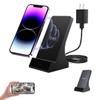 LIZVIE Phone Charger Camera, Wireless Charging Cam, 110 Wide Angle, 2.4G WiFi/Free APP Remote Control, Motion Detection, Supports 256G SD Card, Hidden Cam Charger for Home/Office Indoor Security. view 1