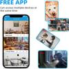 LIZVIE Phone Charger Camera, Wireless Charging Cam, 110 Wide Angle, 2.4G WiFi/Free APP Remote Control, Motion Detection, Supports 256G SD Card, Hidden Cam Charger for Home/Office Indoor Security. view 3