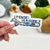 3Pcs I Identify As A Hammer Sticker Funny Hammer Mechanic Wrench Carpenter Gift I Identify As A Hammer Stickers Construction Worker Blue Collar Decal for Laptop Bottle Toolbox Phone Car 3" (H1 HO) view 2