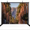 CHNYWORK 6x4ft Hollywood Backdrop American California Los Angeles Palm Trees Hollywood Sign Background United States Travel Summer Vacation Birthday Wedding Party Decor Photo-Shoot Studio Props view 3