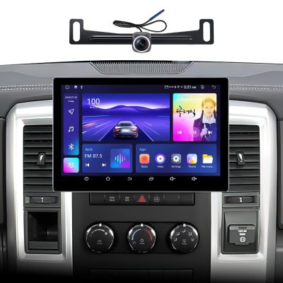 11.5 inch (4G+64G) Android Car Radio Stereo for Dodge Ram 1500 2500 3500 2009-2012 with Carplay Android Auto GPS Navigation 5G WiFi Bluetooth Head Unit Replacement