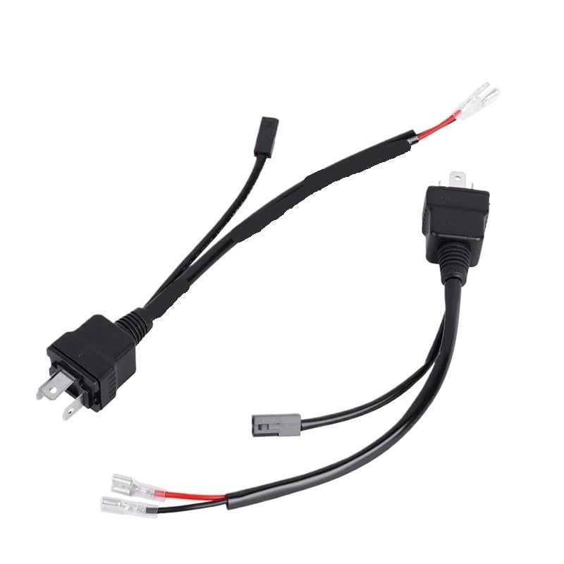 2PCS Harness Wire for Projector Lens L*/ED Bulbs H/*4 H/L Socket Cable Wiring Connector Car Accessories