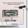 PANOOB 16 Channel Security Camera System 4K PoE, 16x 8MP IP Bullet Cameras Outdoor, 16CH NVR & 4TB HDD, Smart Color Night Vision, 2 Way Audio, AI Human Vehicle Detection, Remote Access, PB65B1616-8MD view 2