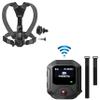Chest Mount +GPS Wireless Remote Control for Insta360 X5/X4/X3/Go 3S/ACE pro 2/ACE Pro Accessories view 1