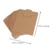 EPIGEIST 25Pcs Kraft CD Bags Multi Function Portable CD Envelopes for Music Movies for Collectors Travel view 2