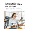 LAISANIM AI Smart Glasses with 5MP Camera & Real Time Translation, 26 Languages & Open Speaker, 4H Playtime & Touch Control, Travel Meeting Trade Business (Anti Blue Lighting Glasses) view 4