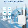 Mugatol AX3000 Outdoor WiFi 6 Extender - 2026 Outdoor Access Point - Long-Range Dual Band WiFi, IP67/PoE/5 Antennas for Events, Commercial Use | Starlink-Compatible view 3