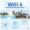 Mugatol AX3000 Outdoor WiFi 6 Extender - 2026 Outdoor Access Point - Long-Range Dual Band WiFi, IP67/PoE/5 Antennas for Events, Commercial Use | Starlink-Compatible view 4