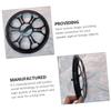 CAXUSD 5PCS Subwoofer Protector Cover Speaker Accessory Durable Mesh Grille for Use Replacement for Audio Speakers Stylish and Practical Design view 2