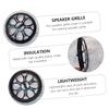 CAXUSD 5PCS Subwoofer Protector Cover Speaker Accessory Durable Mesh Grille for Use Replacement for Audio Speakers Stylish and Practical Design view 3