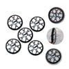 CAXUSD 5PCS Subwoofer Protector Cover Speaker Accessory Durable Mesh Grille for Use Replacement for Audio Speakers Stylish and Practical Design view 4