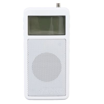Pocket Radio, Portable Transistor Radio with LCD Display Digital Alarm Clock Sleep Timer, Built in Speakers, Key Backlight Design, Good Reception for Home Outdoor Travel