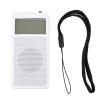 Pocket Radio, Portable Transistor Radio with LCD Display Digital Alarm Clock Sleep Timer, Built in Speakers, Key Backlight Design, Good Reception for Home Outdoor Travel view 2