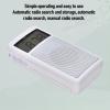 Pocket Radio, Portable Transistor Radio with LCD Display Digital Alarm Clock Sleep Timer, Built in Speakers, Key Backlight Design, Good Reception for Home Outdoor Travel view 4