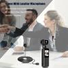 YONDENE Body Camera 5K with External Microphone, Video & Audio Mini Vlog Camera with 270 Rotated Lens, Pocket Cam for Sport, Outdoor, Riding, Travel, 128GB Included view 4