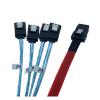 0.5M Red Data Cable h&*igh qu>ality MI NI S*A*S sff-8087 to 4 sata 7P Female Server high-Speed Connection Cable view 4