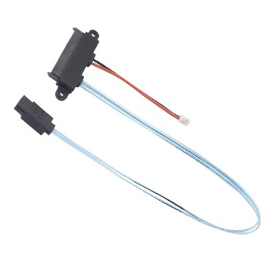 0.300cm SATA 22P Power Supply with Positioning Columns on The Left and Right to 7P SATA Female