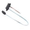 0.300cm SATA 22P Power Supply with Positioning Columns on The Left and Right to 7P SATA Female view 1