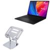 BoxWave Stand and Mount Compatible with ASUS ProArt P16 (H7606) - Executive VersaView Laptop Stand, Ergonomic Adjustable Viewing Angle Metallic Riser - Metallic Silver view 1