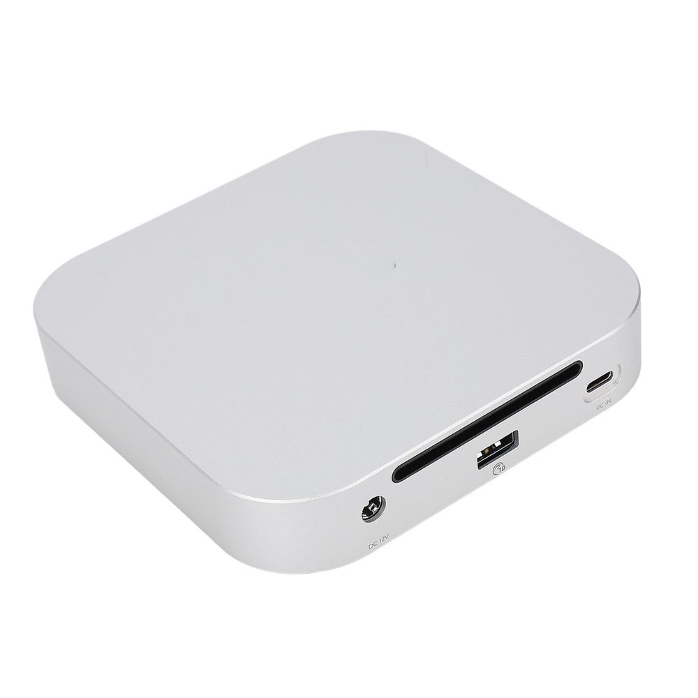ciciglow Stand Hub for mini M4 Dock, with Dual M.2 SSD Slots 10Gbps USB A Ports Storage Memory Card Reader 40Gbps Bandwidth PCIe 4.0 (US Plug)