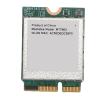 Sanpyl WiFi 6E Wireless Network Card, M.2 NGFF Bluetooth 5.2 4200Mbps Tri Band 2.4GHz/5GHz/6GHz WiFi Card Support for Wins 10 11 Linux view 1