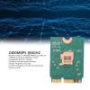 Sanpyl WiFi 6E Wireless Network Card, M.2 NGFF Bluetooth 5.2 4200Mbps Tri Band 2.4GHz/5GHz/6GHz WiFi Card Support for Wins 10 11 Linux view 3