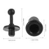 CATIEBYE 20 Set Speaker Grille Clips Plastic Snap Buttons for Easy Installation Versatile DIY Use for Various Grille for Car Speaker Decoration and Acoustic Mesh Retainers view 2